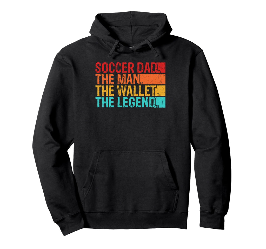 Soccer Dad Wallet Legend Hoodie - Custom Art Print for Adults