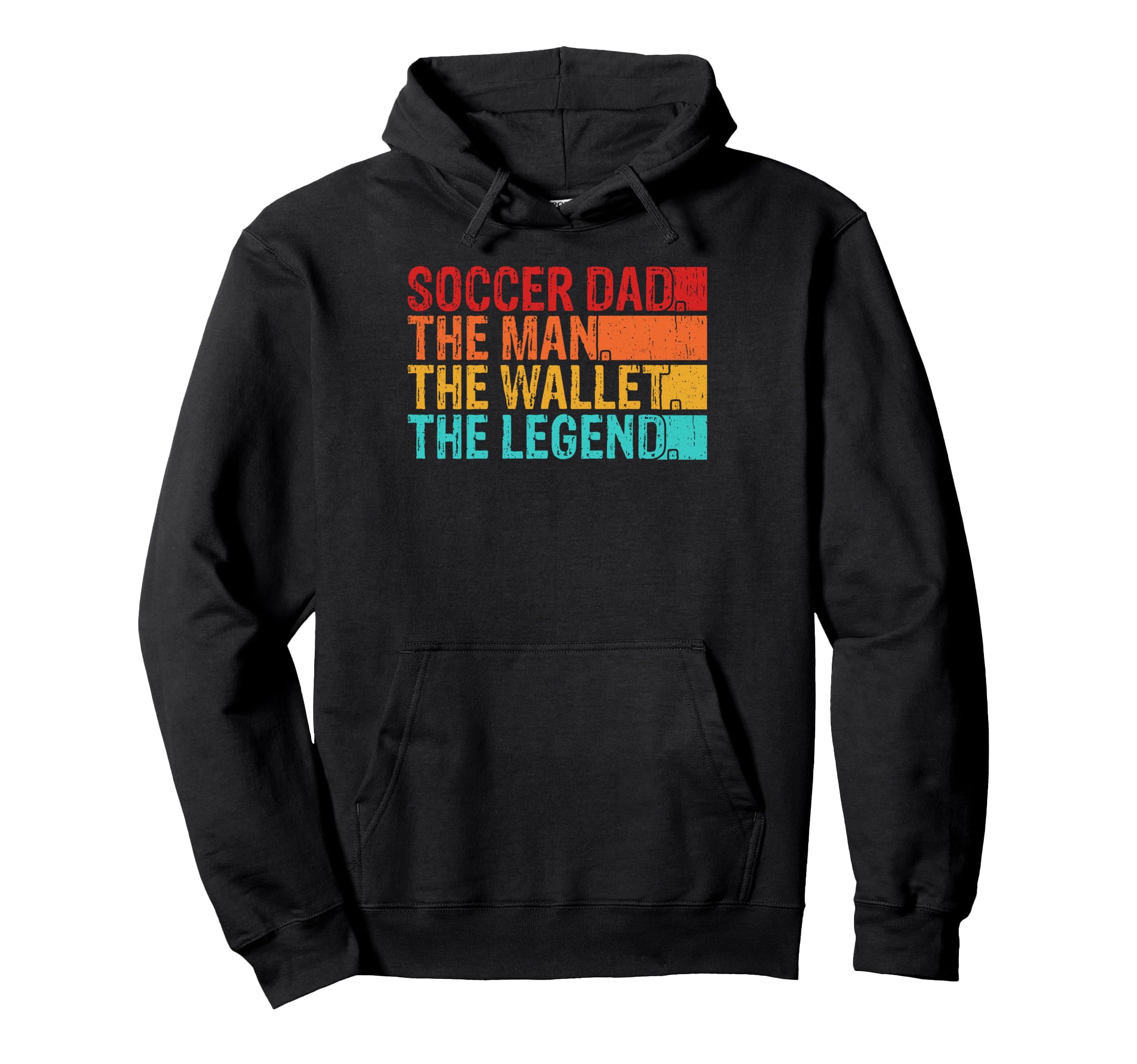 Soccer Dad Wallet Legend Hoodie - Custom Art Print for Adults