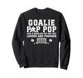 Hockey Goalie Pop Pop Ice Hockey Sweatshirt - Custom Art Print Men Women