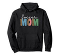 Soccer Mom Leopard Funny Soccer Mom Mama Hoodie - Aesthetic Graphic Unisex