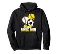 Ball Bonus Mom Baseball Softball Hoodie - Casual Everyday Wear Men Women