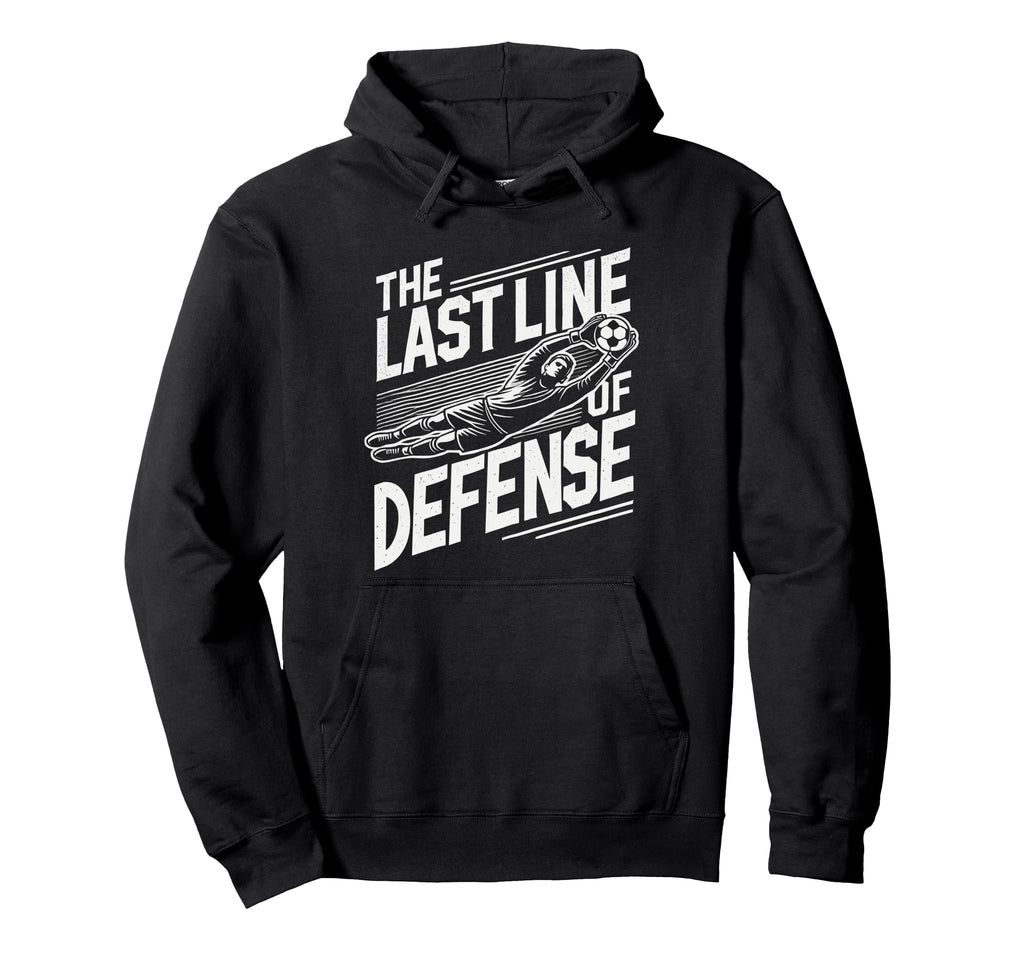 Funny Teens Soccer Goalie Art Soccer Hoodie - Aesthetic Graphic for Adults