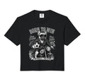 French Bulldog Ride Motorbike Love T-Shirt - Minimalist Print Men Women