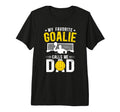 Mens Proud Water Polo Goalie Dad Water T-Shirt - Unique Graphic Men Women