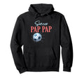 Soccer Pap Pap Gifts Fathers Day Soccer Hoodie - Graphic Print for Adults