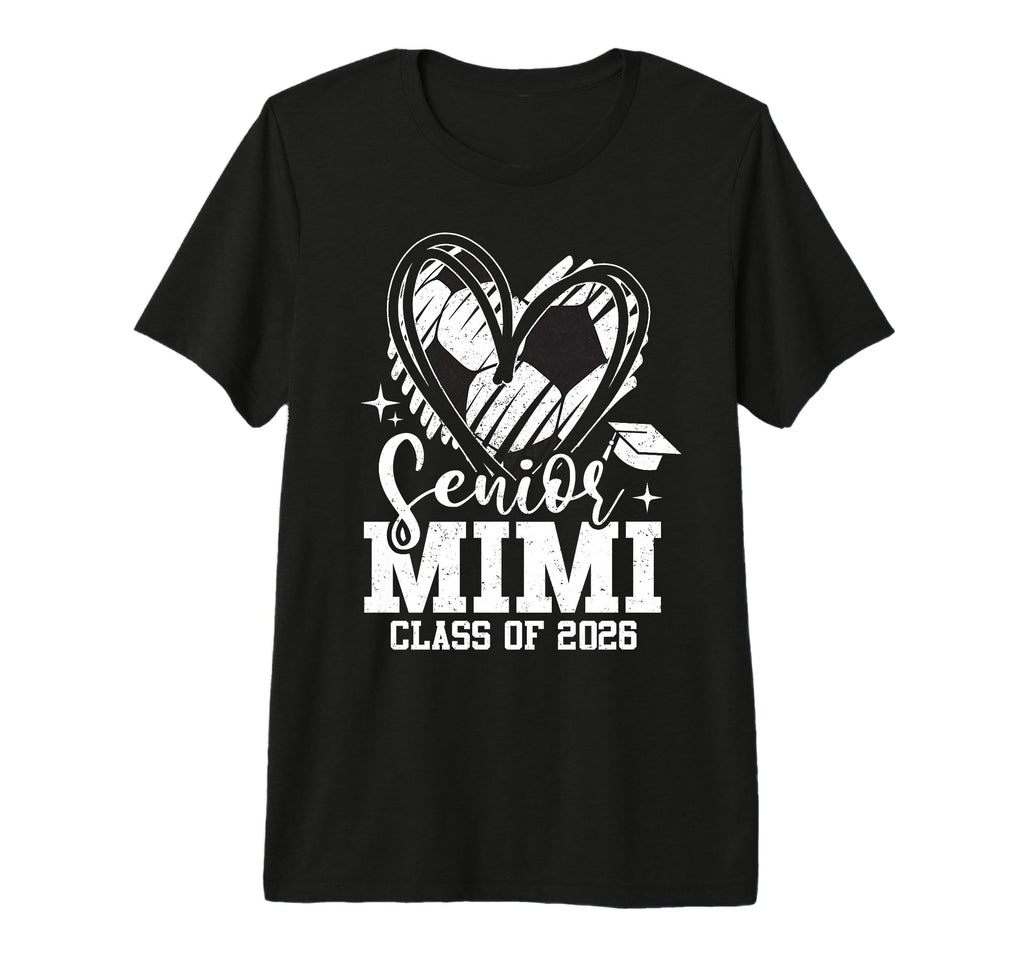 Senior Mimi Class 2026 Soccer Graduation T-Shirt - Minimalist Print Unisex