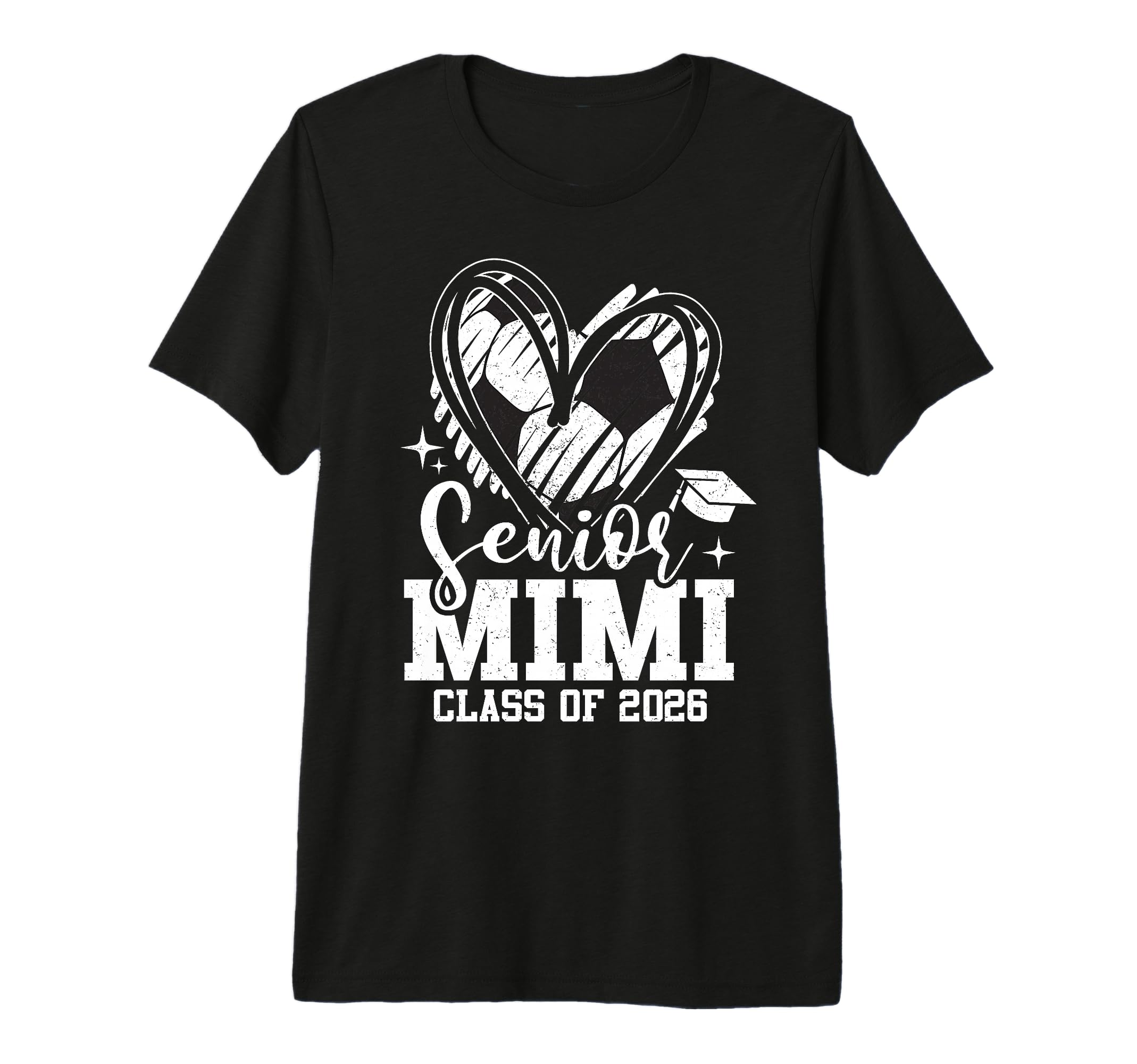 Senior Mimi Class 2026 Soccer Graduation T-Shirt - Minimalist Print Unisex