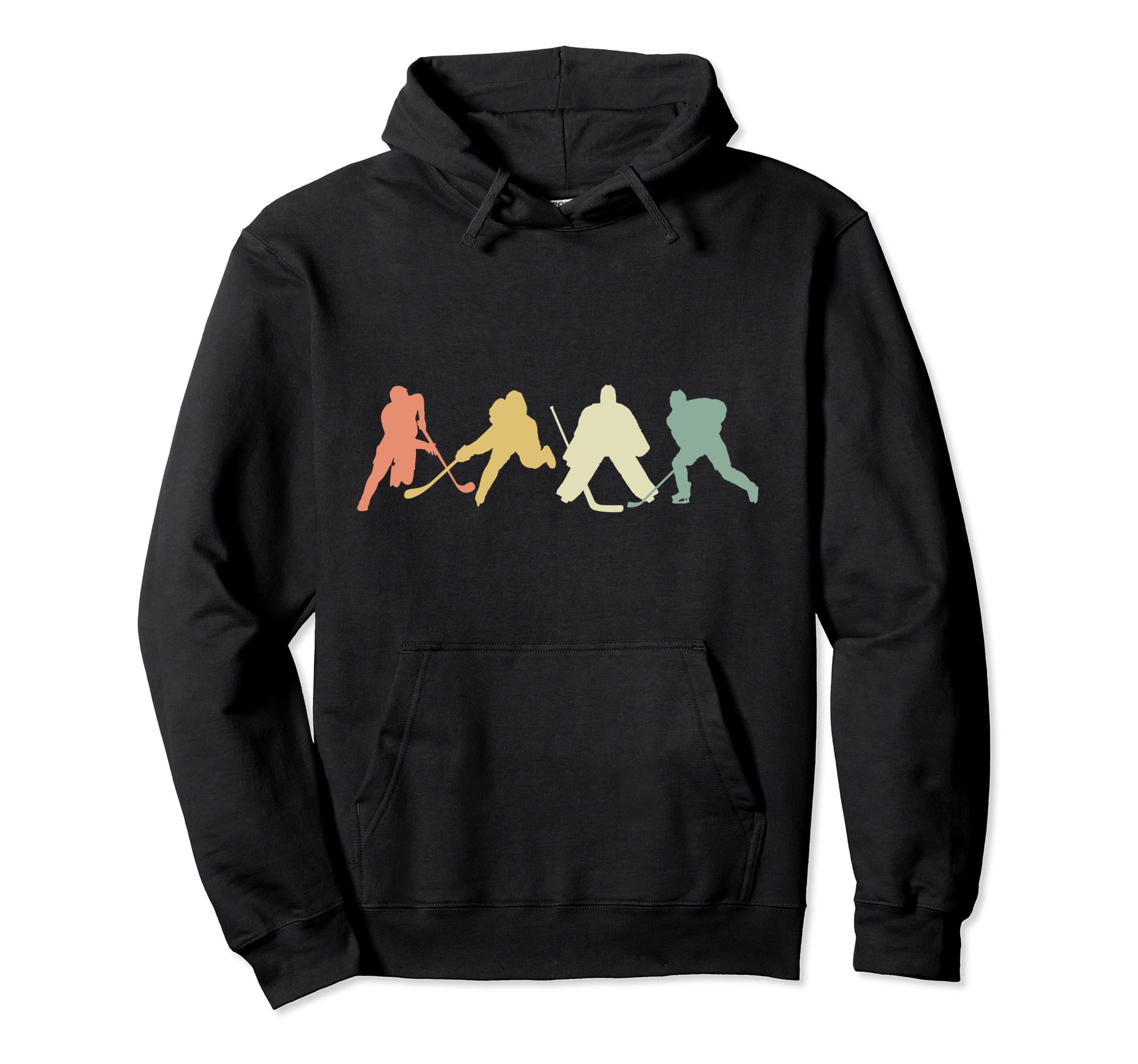 Ice Hockey Athlete Winter Sport Hoodie - Custom Art Print Men Women