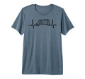 Soccer Heartbeat Football Lovers T-Shirt - Aesthetic Graphic for Adults