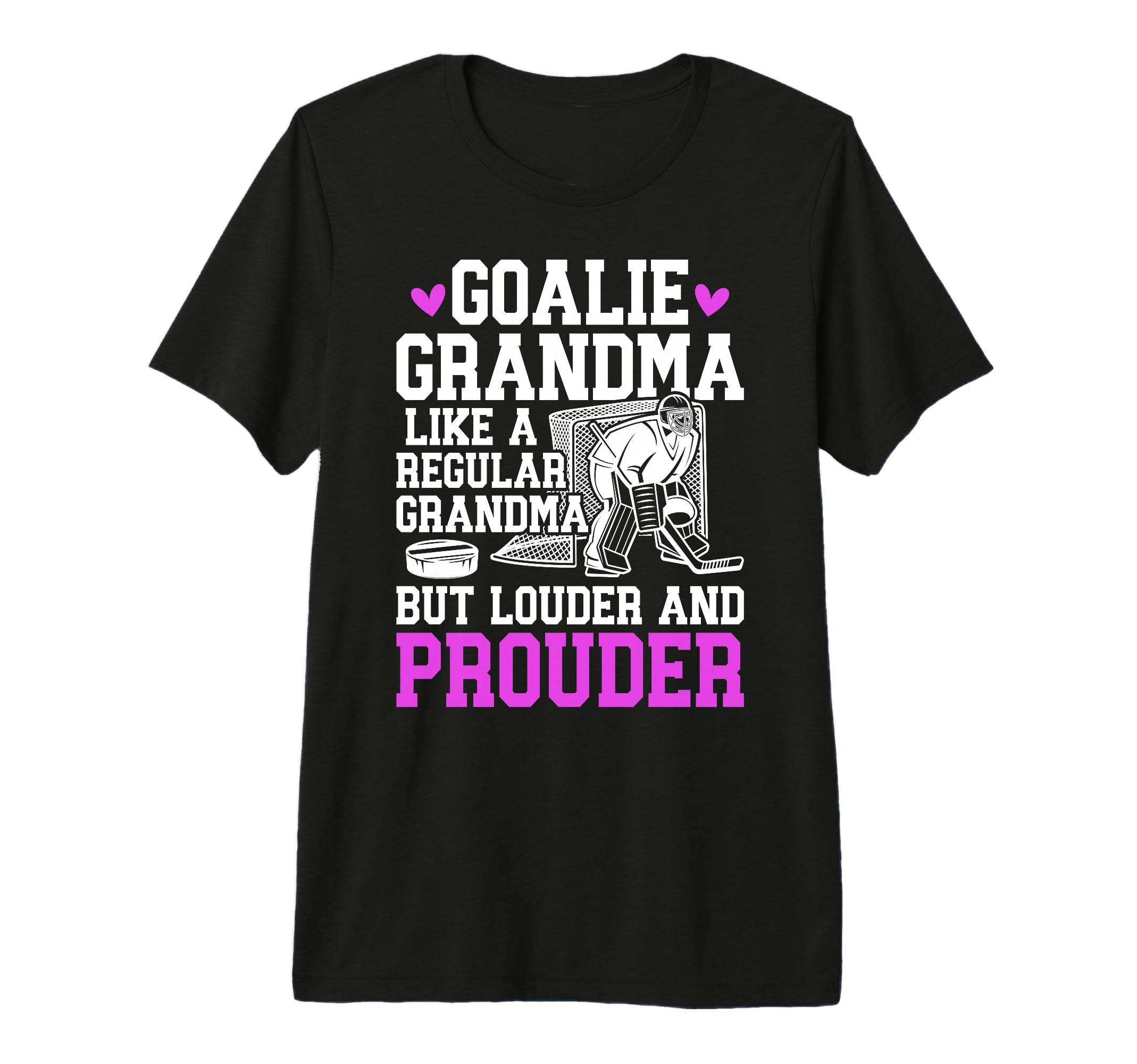 Hockey Goalie Grandma Definition T-Shirt - Aesthetic Graphic for Adults