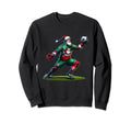Santa Claus Soccer Goalie Sweatshirt - Graphic Print Men Women