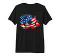 Soccer Independence Day 4Th July Tri T-Shirt - Custom Art Print Unisex