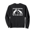 Trendy T Rex Hates Basketball But Sweatshirt - Casual Everyday Wear Unisex