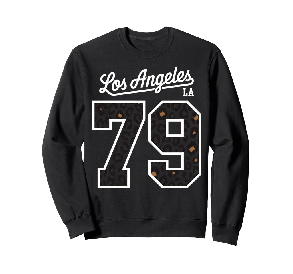 Ladies Football Soccer Leopard Sweatshirt - Graphic Print for Adults