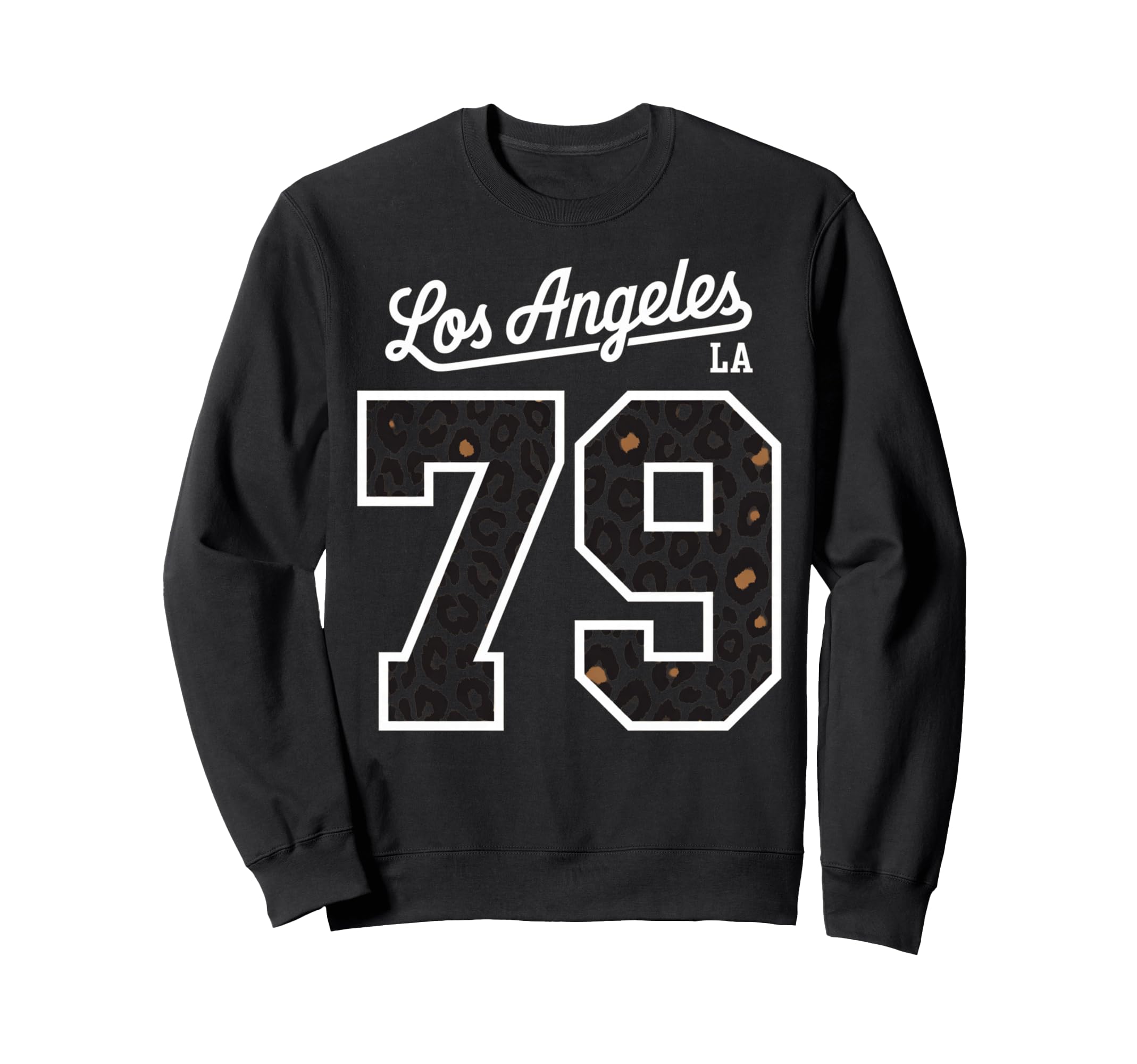 Ladies Football Soccer Leopard Sweatshirt - Graphic Print for Adults