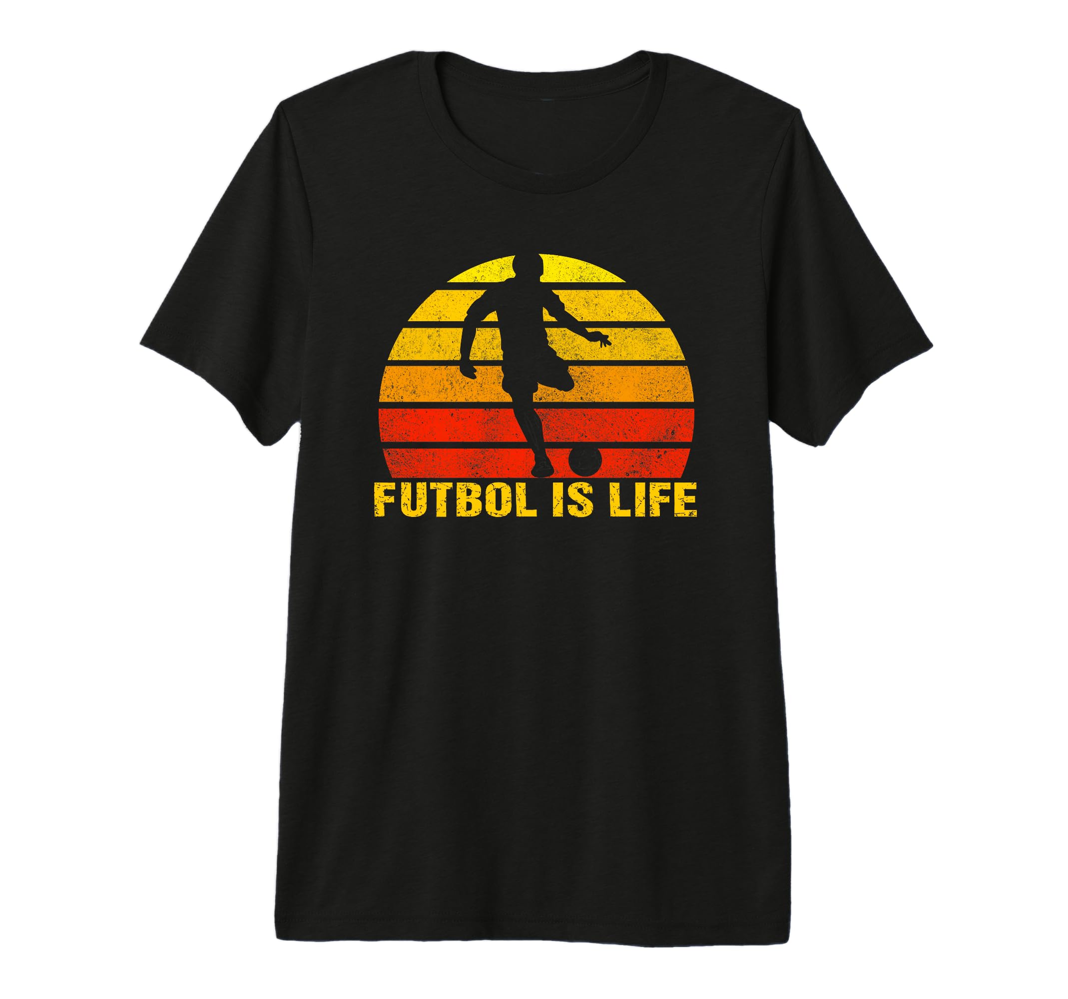 Futbol Is Life Soccer Player Sports Futbol T-Shirt - Trendy Graphic Unisex