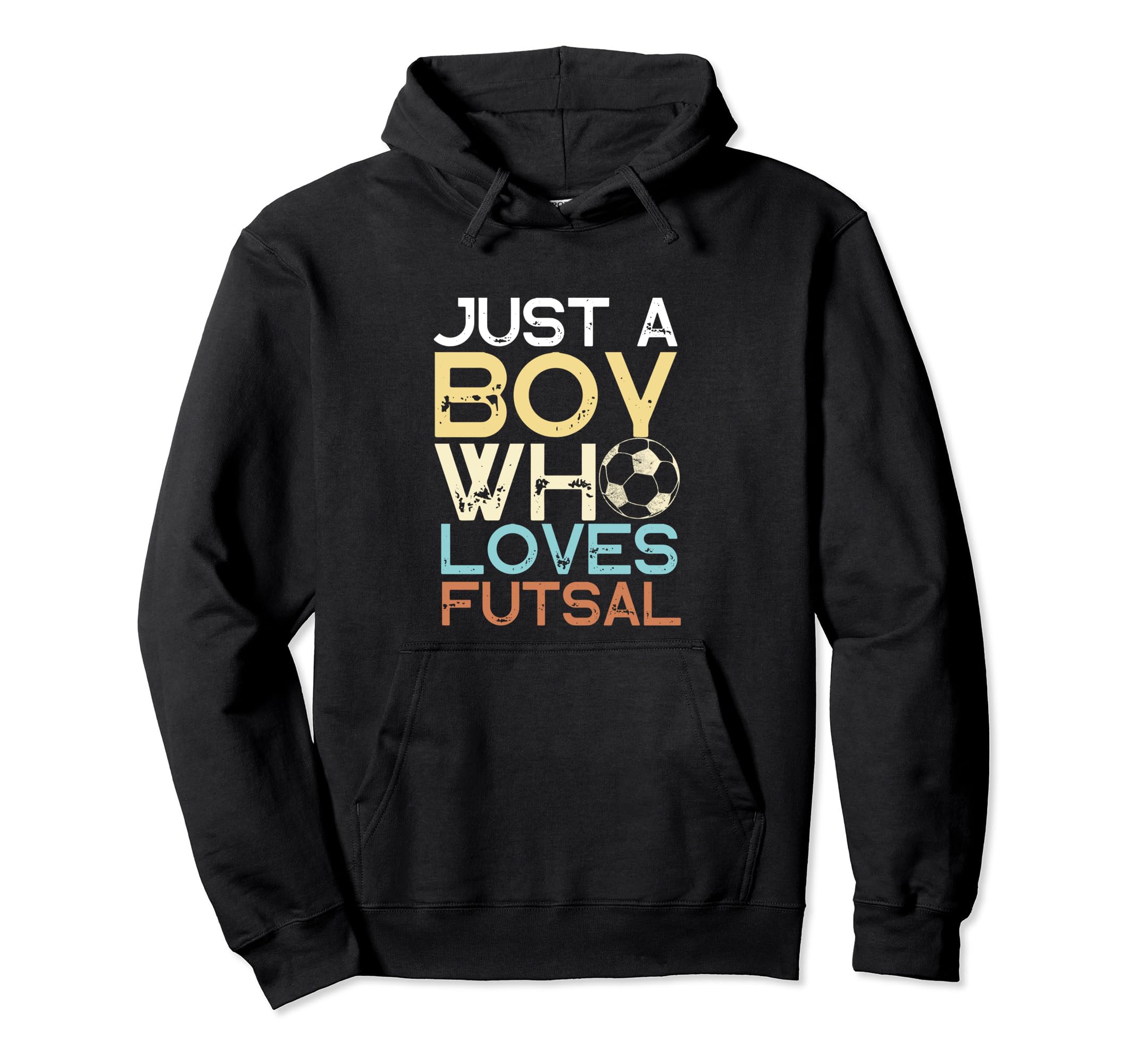 Futsal Player Just Who Loves Futsal Hoodie - Minimalist Print Men Women