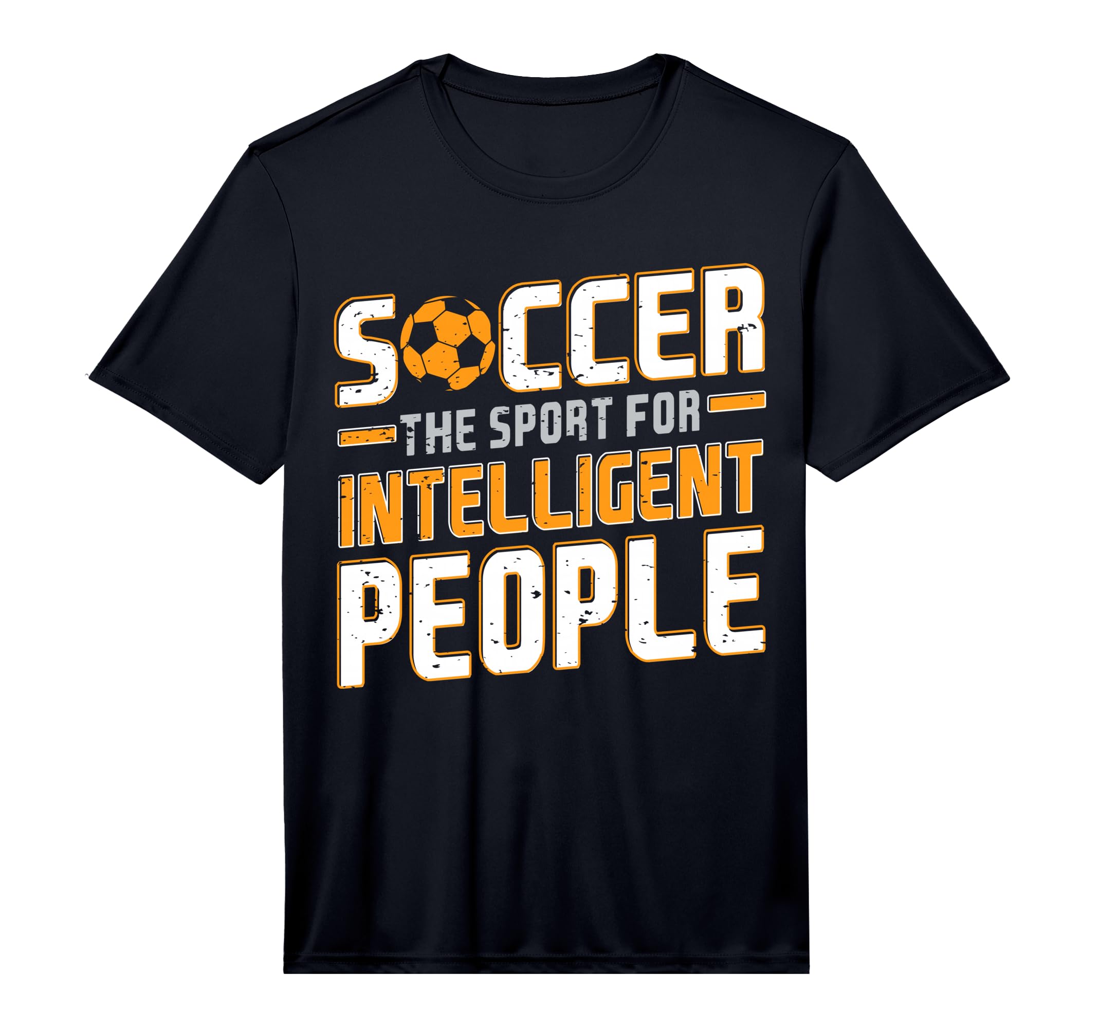Soccer Sport Intelligent People Funny T-Shirt - Graphic Print Unisex