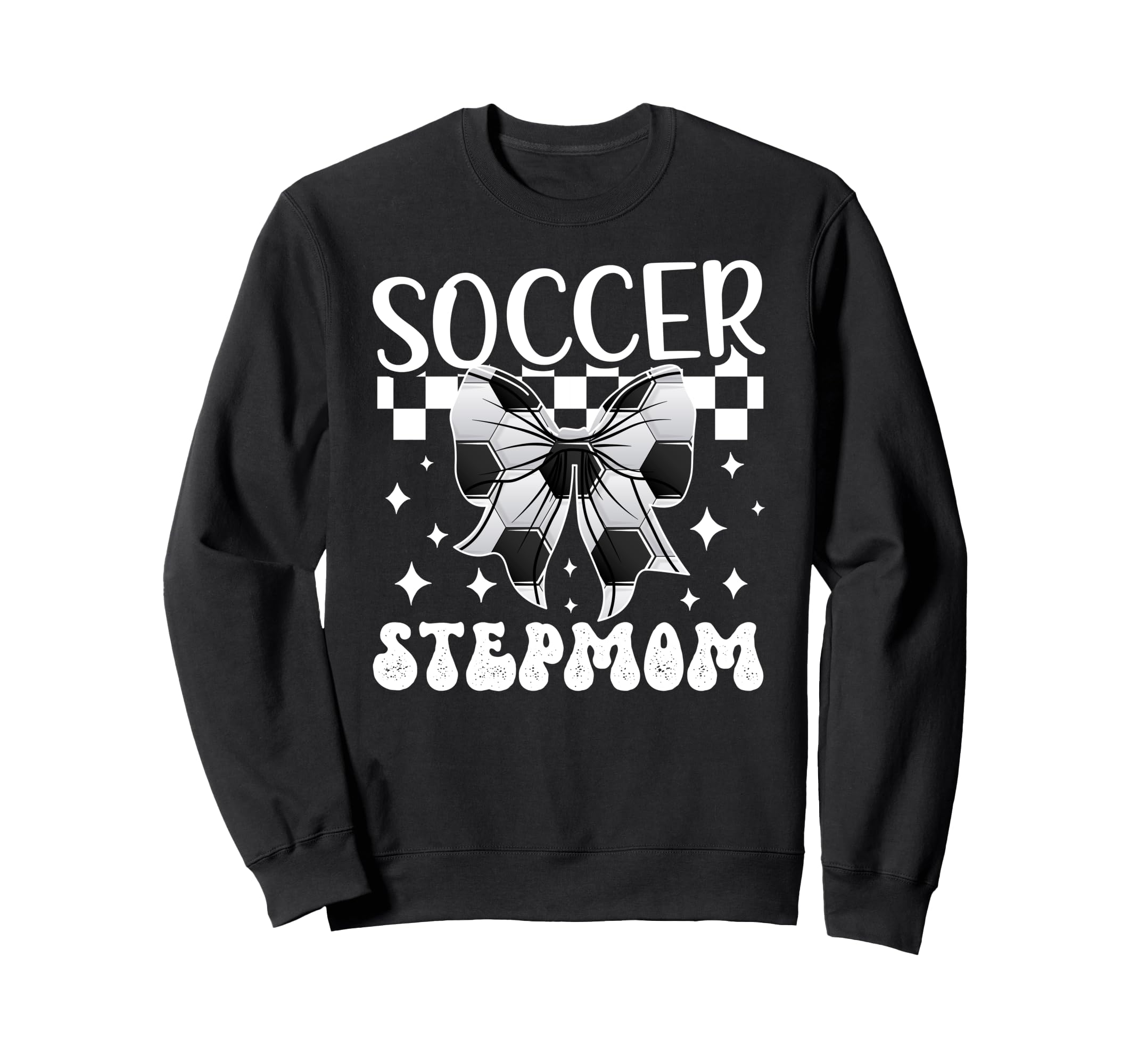 Soccer Stepmom Soccer Player Step Sweatshirt - Trendy Graphic for Adults