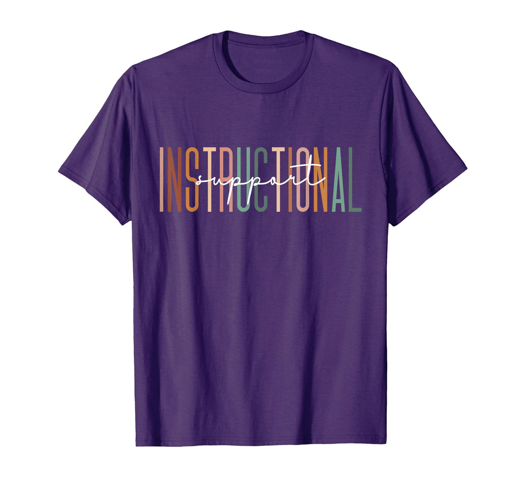 Instructional Support Coach Assistant T-Shirt - Graphic Print Men Women