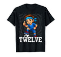 12Th Birthday Soccer 12 Years Old T-Shirt - Minimalist Print Men Women