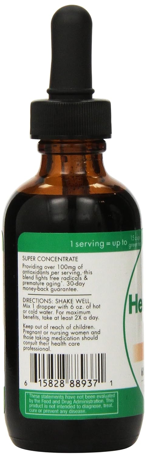 Herbasway Labs Herbagreen Tea, Impeccably Peach, 2 oz, 60g