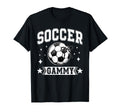 Coquette Bow Soccer Gammy Soccer T-Shirt - Casual Everyday Wear for Adults