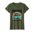 Minivan Soccer Shuttle Funny Soccer T-Shirt - Novelty Apparel for Adults
