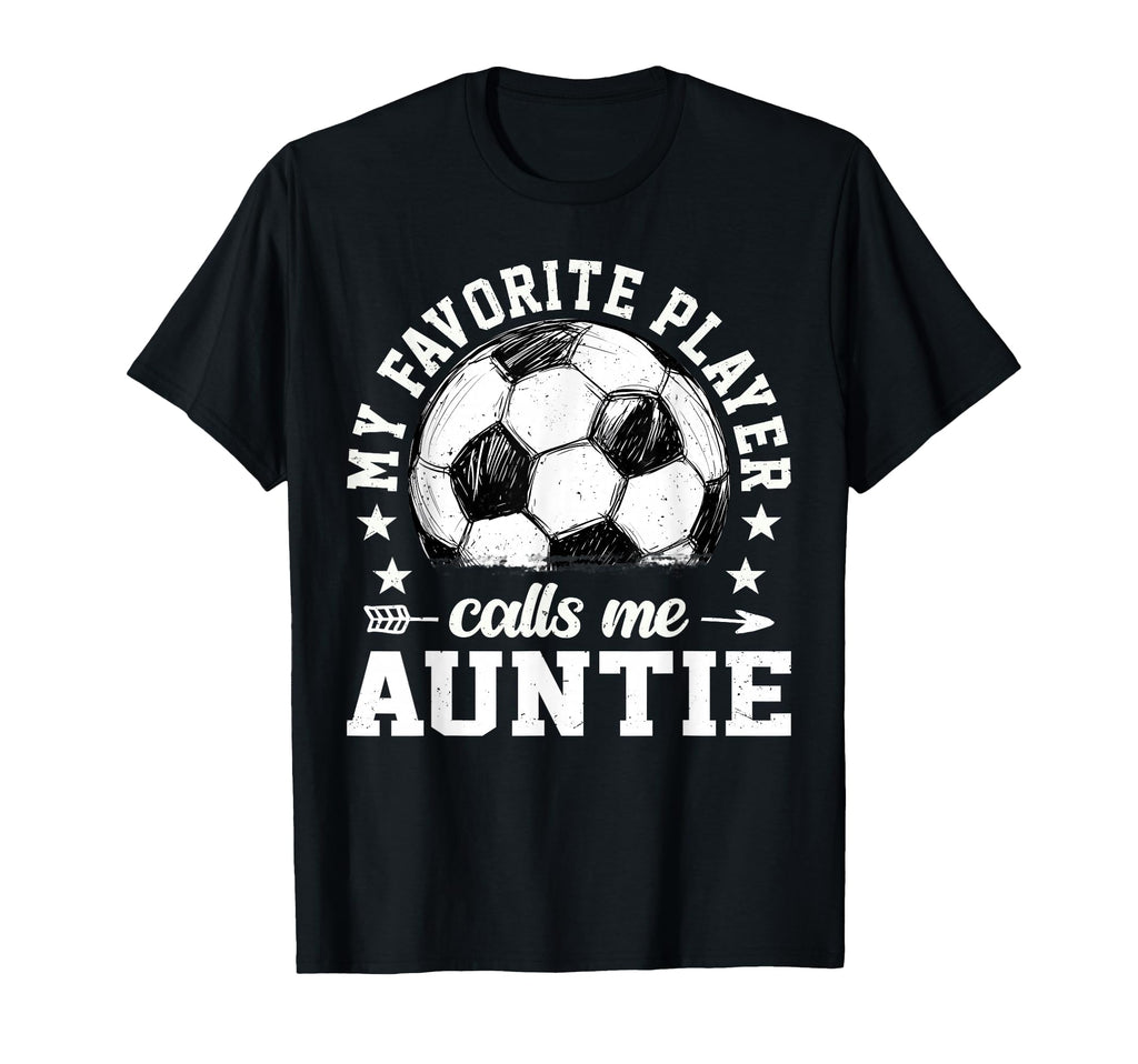 Soccer Player My Favorite Player T-Shirt - Casual Everyday Wear Men Women