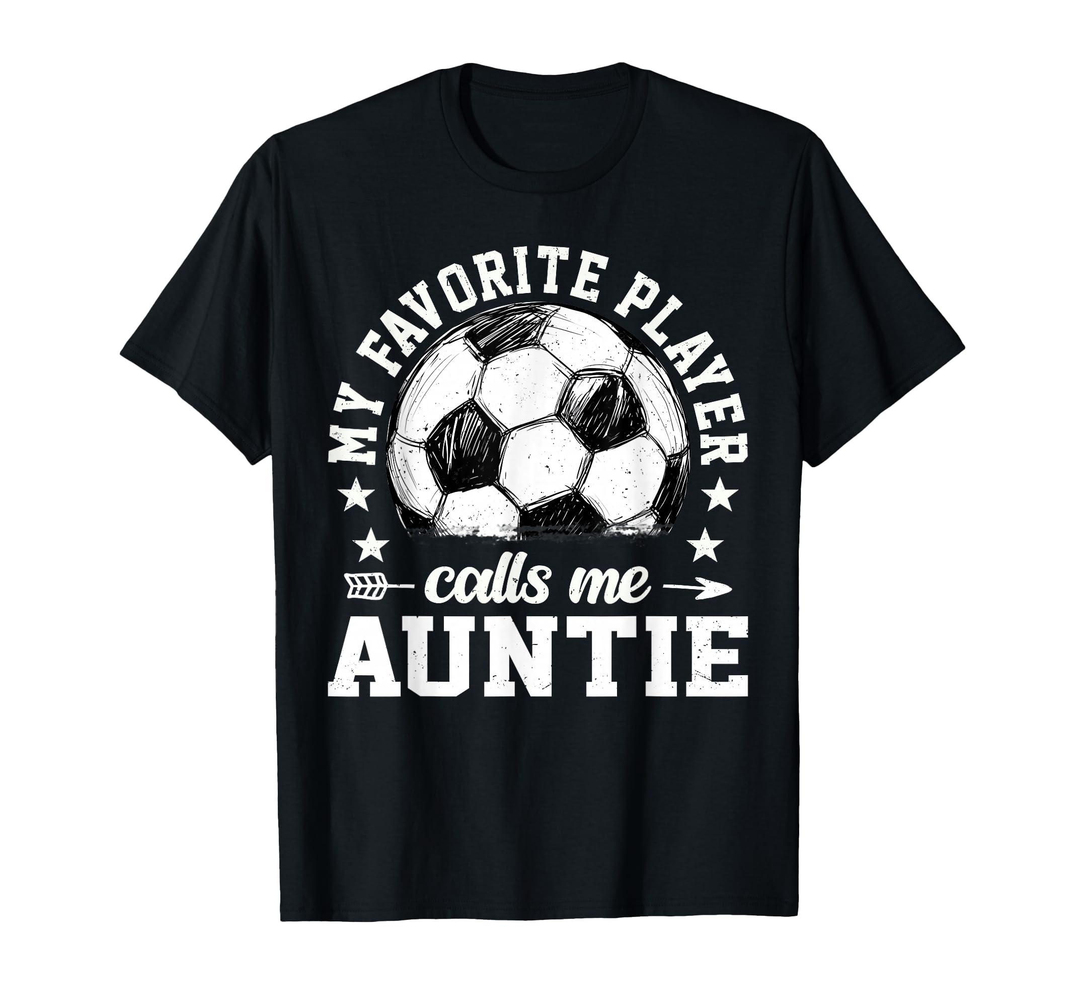 Soccer Player My Favorite Player T-Shirt - Casual Everyday Wear Men Women