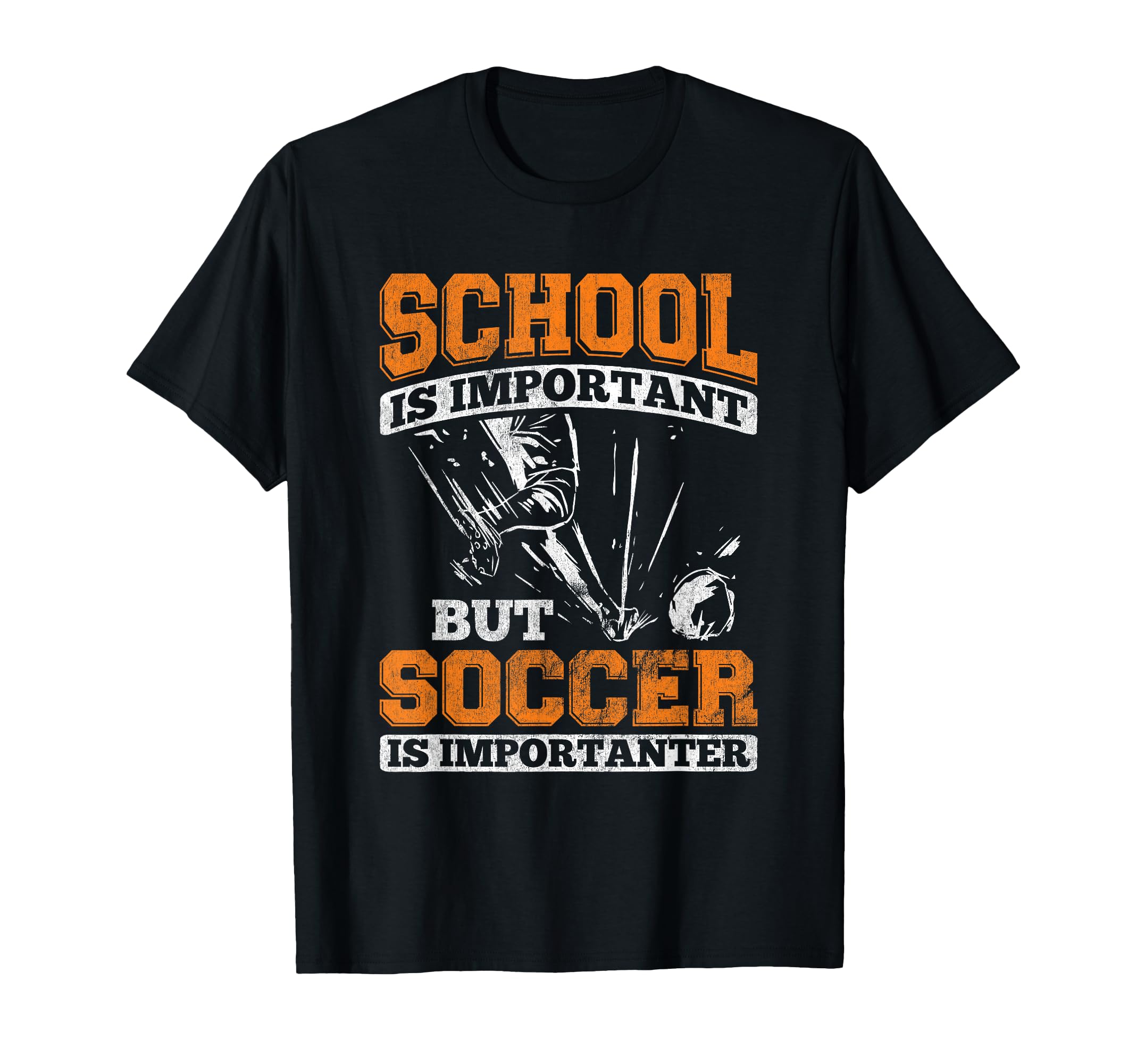 School Important But Sports Football T-Shirt - Custom Art Print for Adults