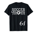 Soccer Mom Jersey Number 61 T-Shirt - Fun Novelty Design Men Women