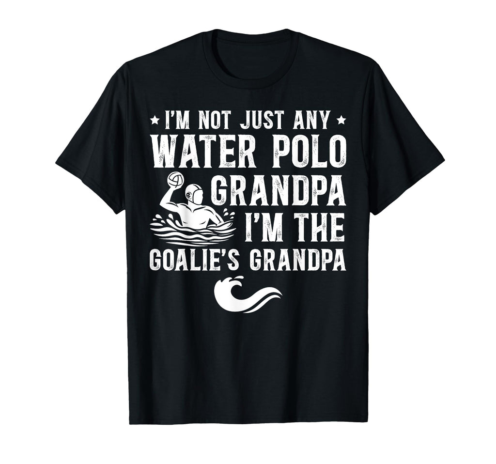 Water Polo Goalie Grandpa Water Polo T-Shirt - Graphic Print for Adults
