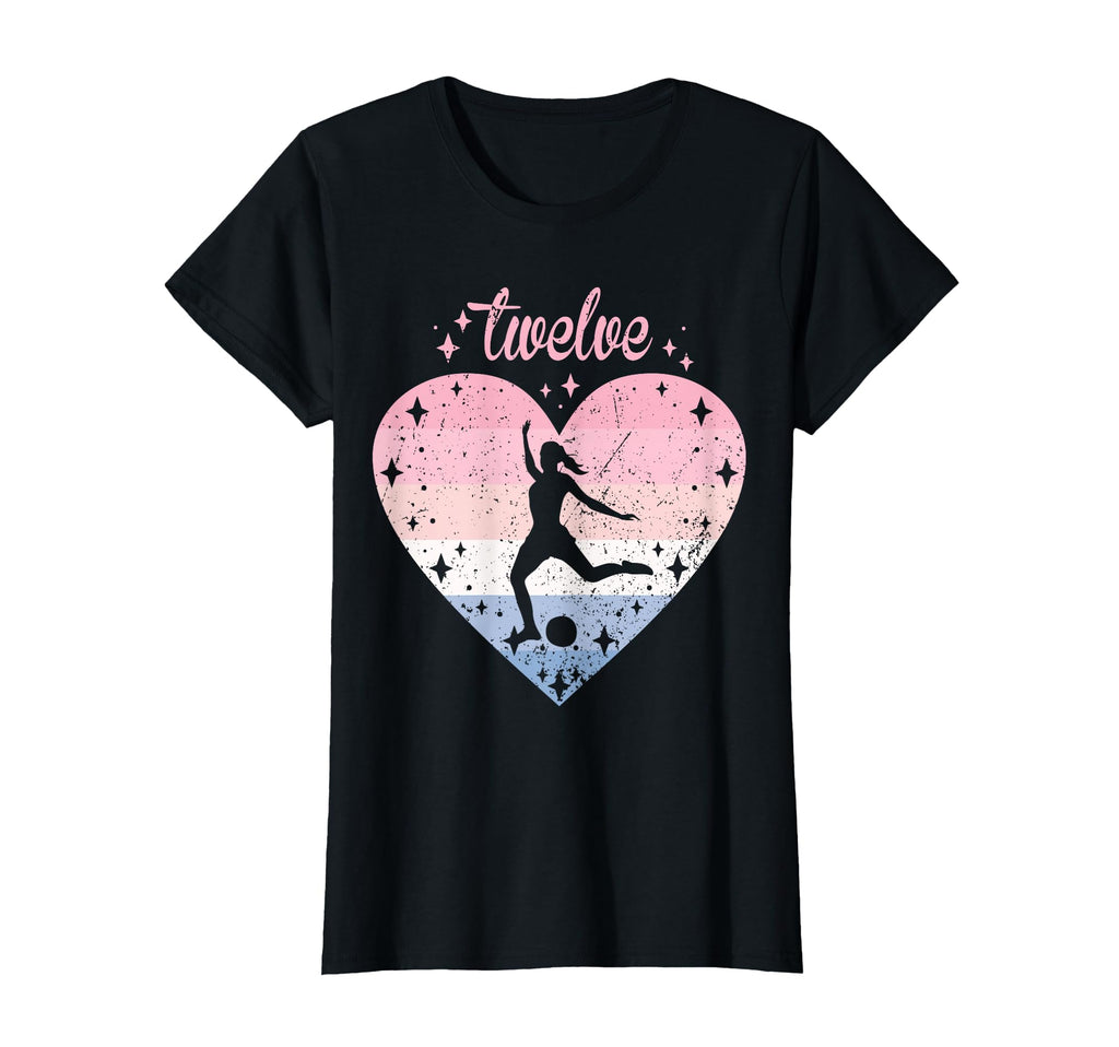 12 Year Old Soccer Birthday 12Th B T-Shirt - Casual Everyday Wear Unisex