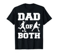 Dad Both Funny Soccer Basketball Dad T-Shirt - Unique Graphic Unisex