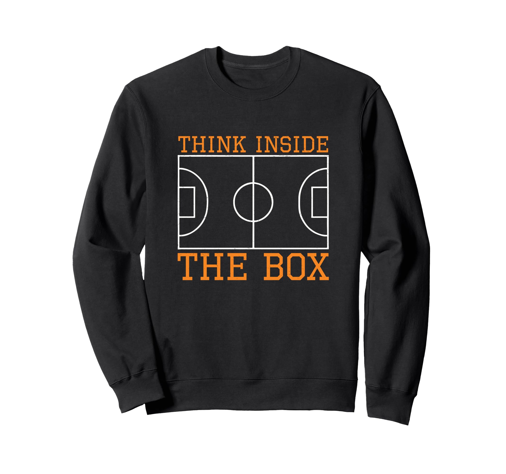 Think Inside Box Futsal Court Futsal Sweatshirt - Graphic Print Unisex