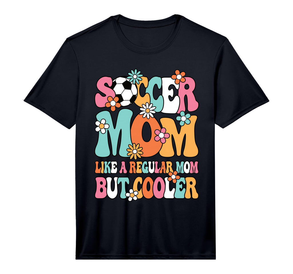 Mens Soccer Mom Like Regular Mom T-Shirt - Casual Everyday Wear for Adults