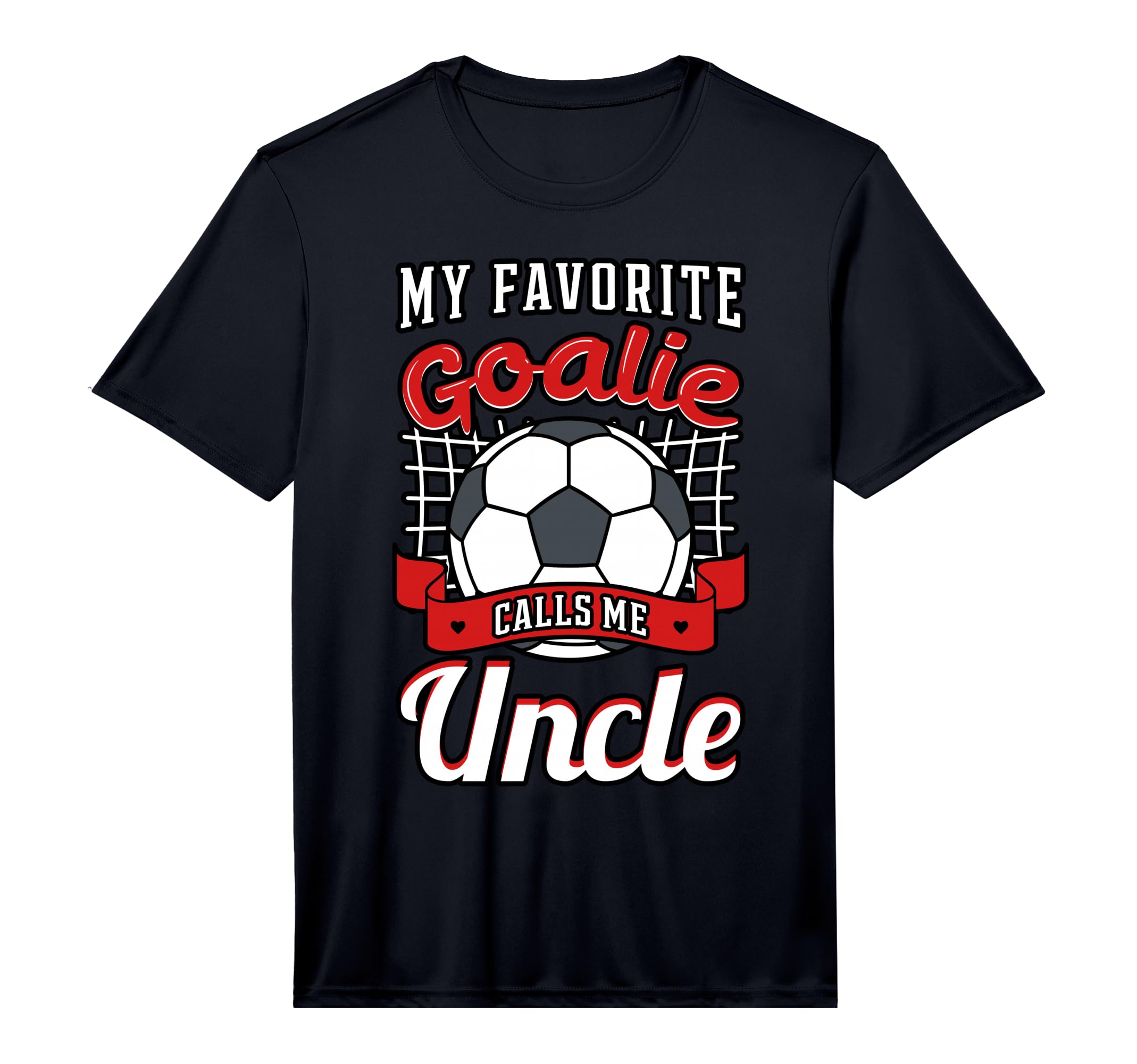 My Favorite Goalie Calls Me Tio Soccer T-Shirt - Trendy Graphic Men Women
