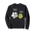 Funny Softball Soccer Daughter She Sweatshirt - Streetwear Style Unisex