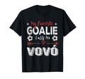 My Favorite Goalie Calls Me Vov T-Shirt - Minimalist Print for Adults