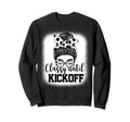 Classy Until Kickoff Soccer Funny Sweatshirt - Streetwear Style for Adults