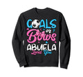 Gender Reveal Goals Or Bows Sweatshirt - Casual Everyday Wear Men Women