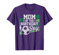 Birthday Mom Soccer Birthday Soccer T-Shirt - Novelty Apparel Men Women