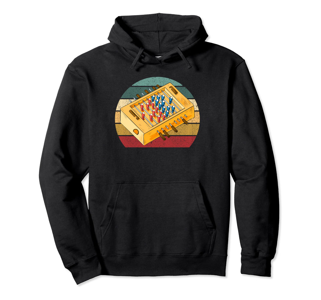 Foosball Player Football Hilarious Hoodie - Graphic Print for Adults