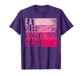 Eat Sleep Soccer Repeat Funny T-Shirt - Casual Everyday Wear Unisex