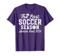 Last Soccer Season Soccer Senior Dad 2026 T-Shirt - Custom Art Print Unisex