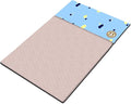 GuineaDad Premium Liner – Fleece Guinea Pig Cage Liner – Ultra-Plush Reusable Fleece Bedding with Waterproof Bottom – Extra Absorbent Liner for 2x3 C&C Cage (Rainy Day)