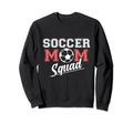 Soccer Mom Squad Sports Player Sweatshirt - Custom Art Print for Adults
