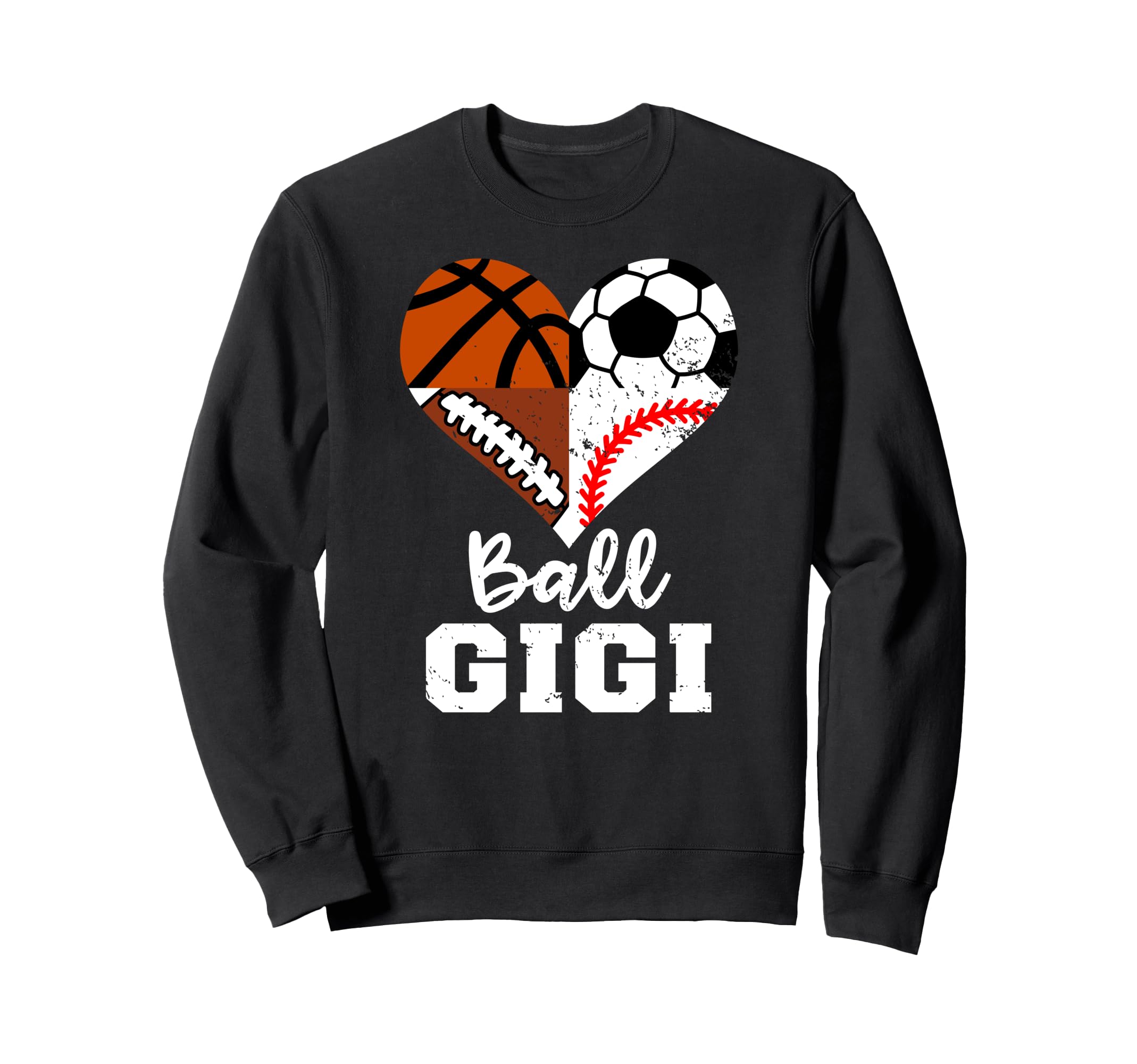 Ball Gigi Soccer Football Baseball Sweatshirt - Minimalist Print Men Women