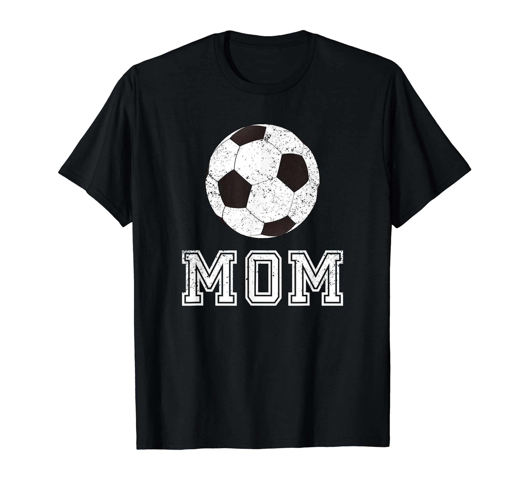 Soccer Mom Ball Distressed T-Shirt - Streetwear Style Men Women